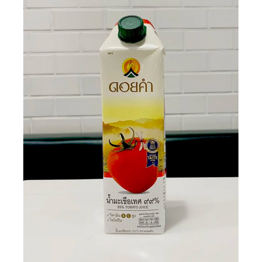 Doikham Tomato Juice 98percent 1000ml.