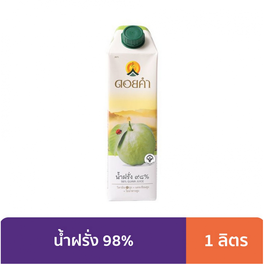 Doikham Guava Juice 98percent 1000ml.