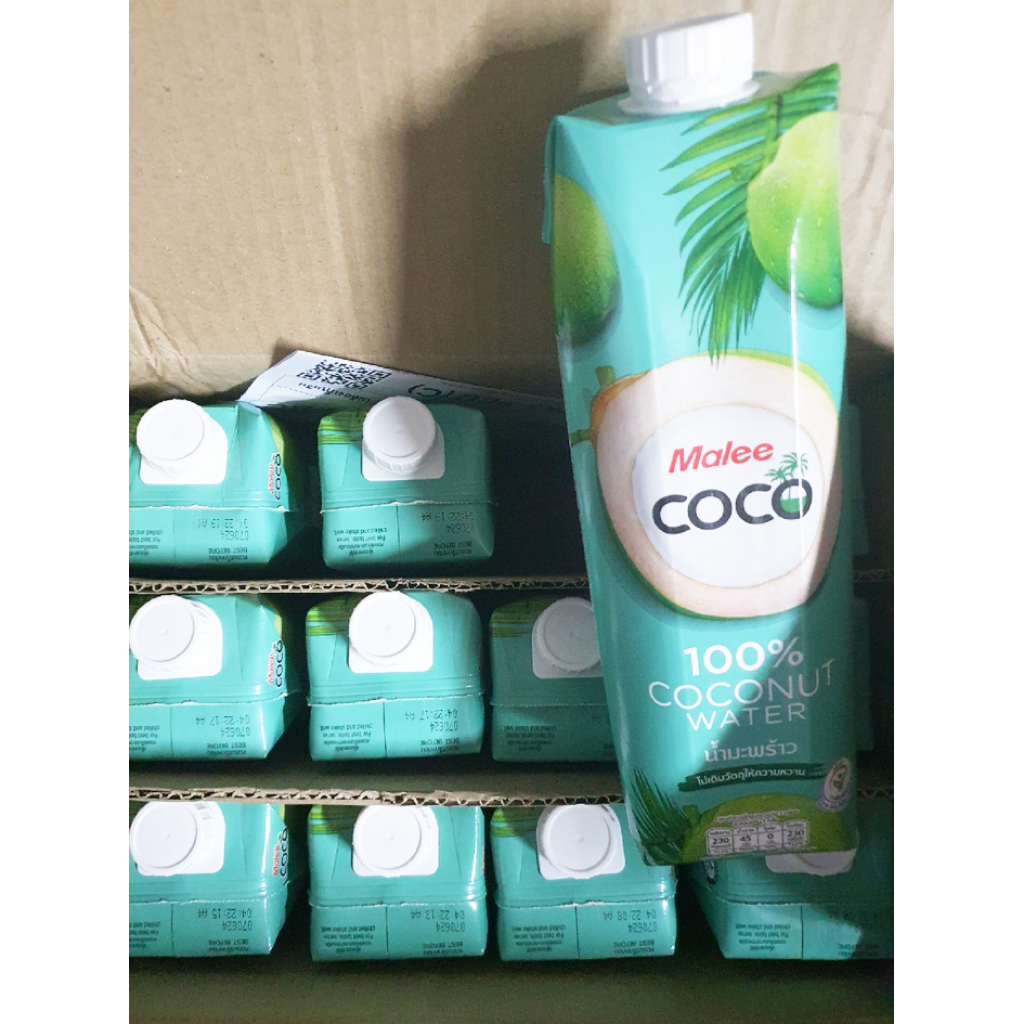 Malee Coco Coconut Water 100percent 1000ml.