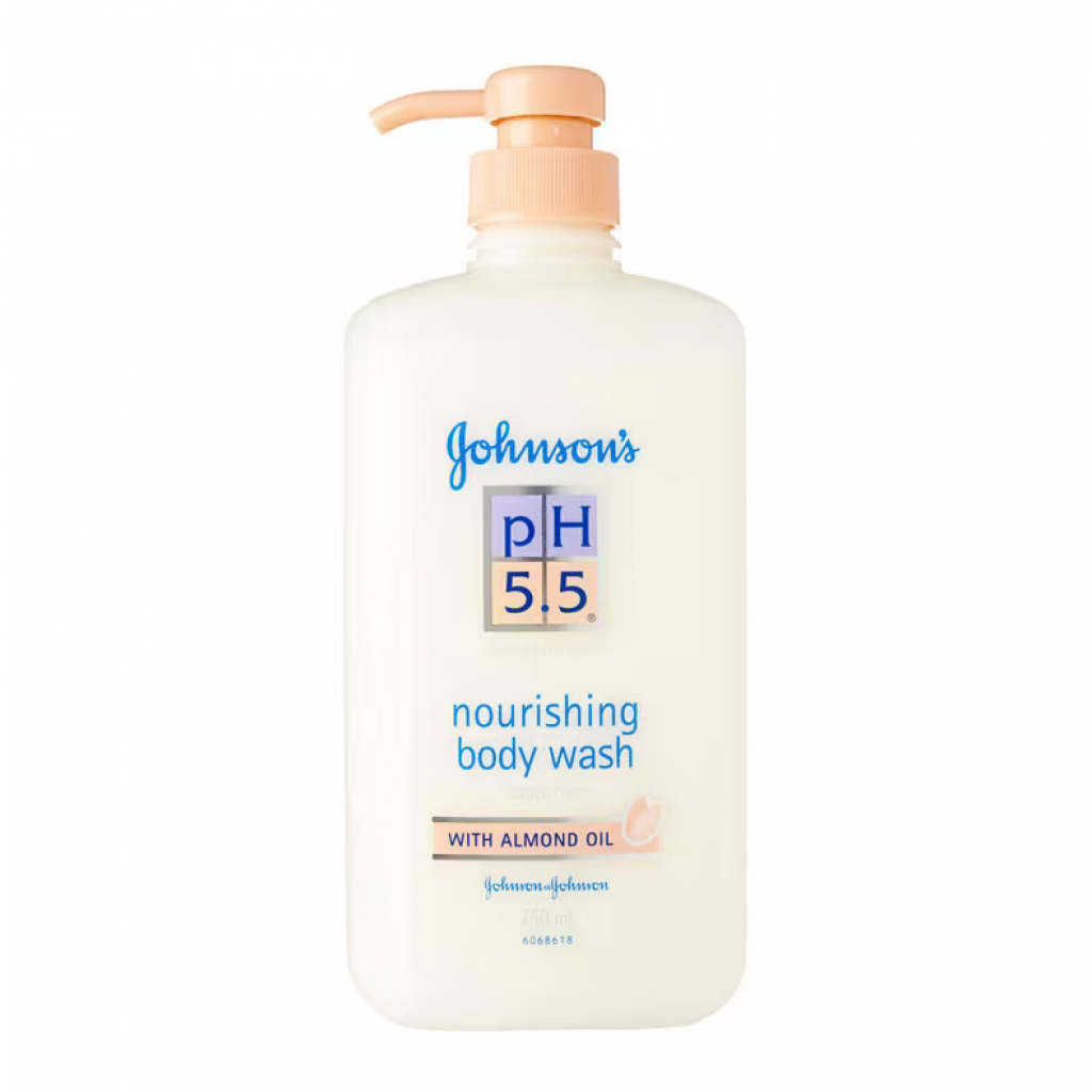 Johnson PH 5.5 Nourishing with Almond Oil Body Wash 750ml