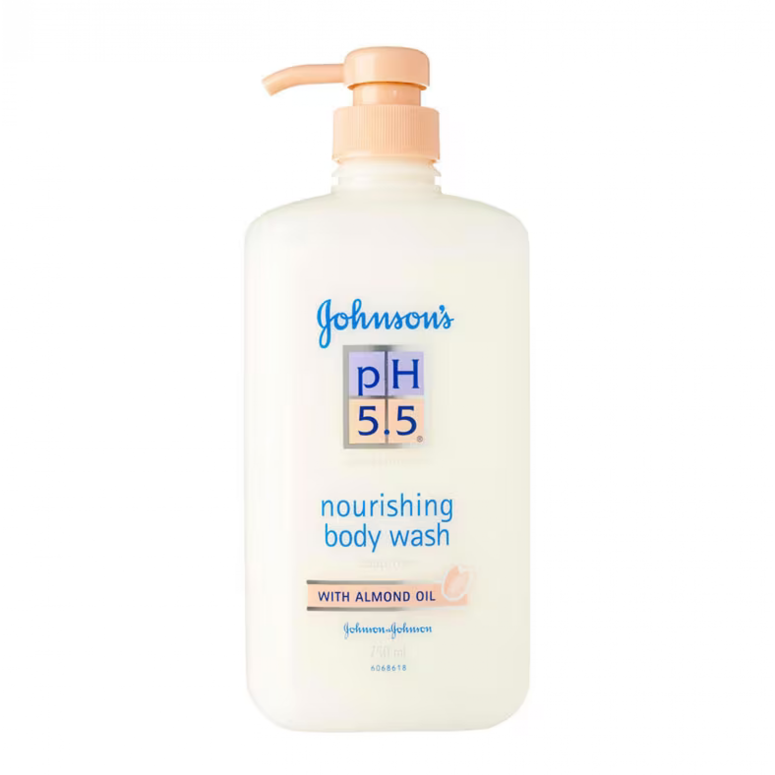 Johnson PH 5.5 Nourishing with Almond Oil Body Wash 750ml