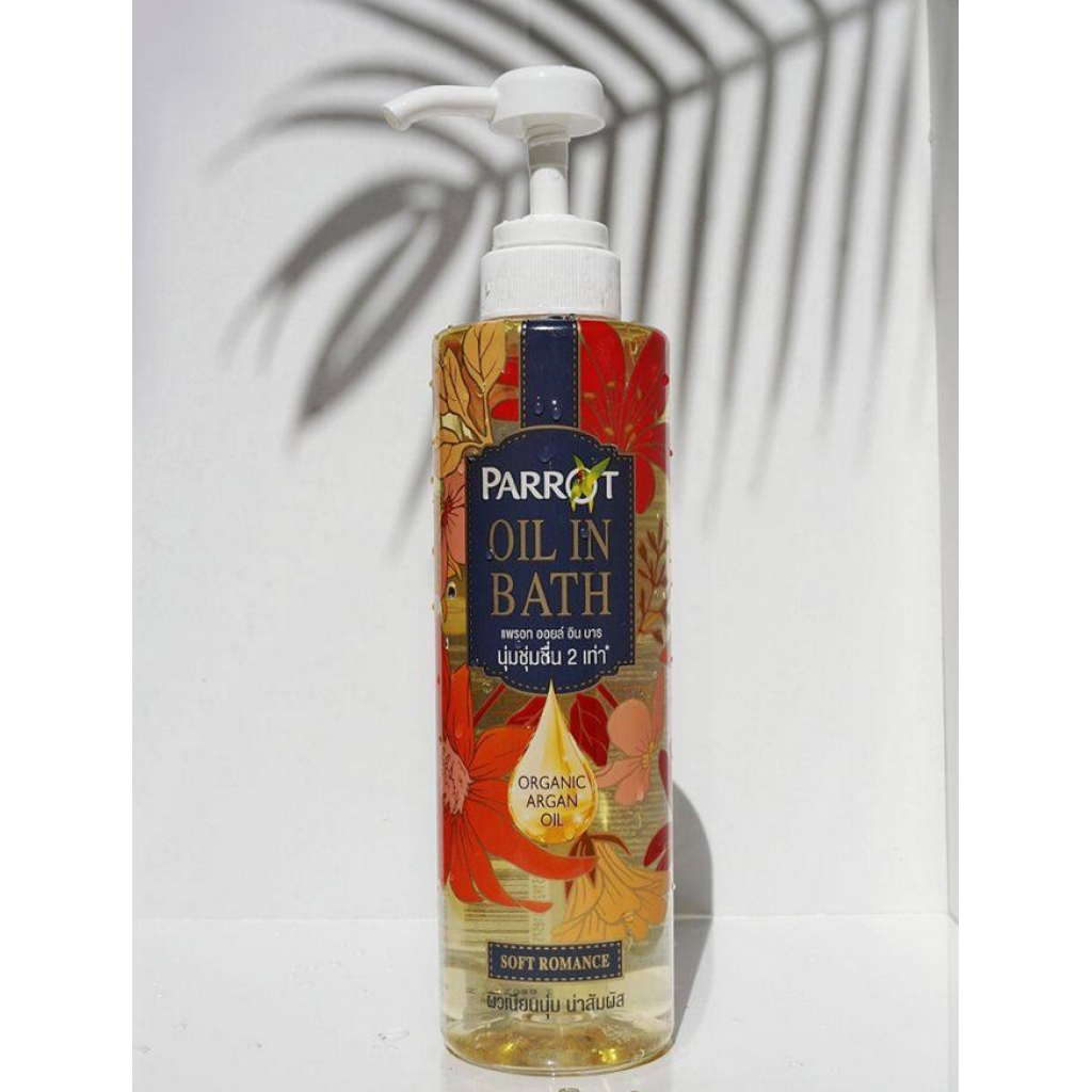 Parrot Oil in Soft Romance Bath 400ml.