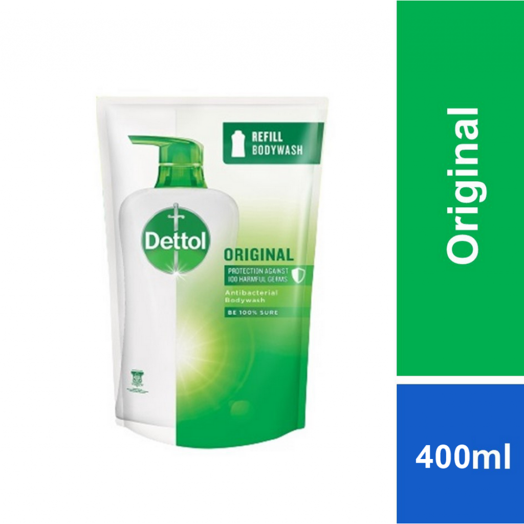 Dettol Gel Bath Original 400ml. Refill