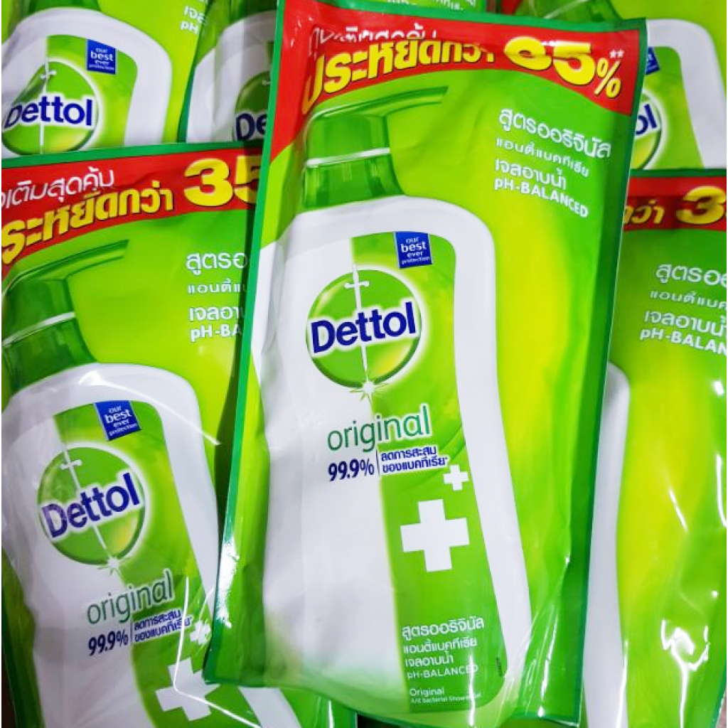 Dettol Gel Bath Original 400ml. Refill