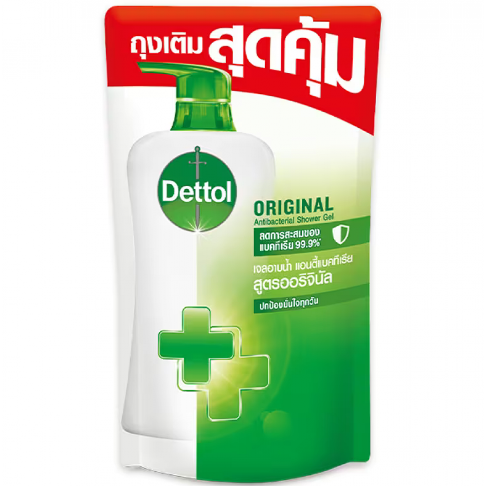 Dettol Gel Bath Original 400ml. Refill