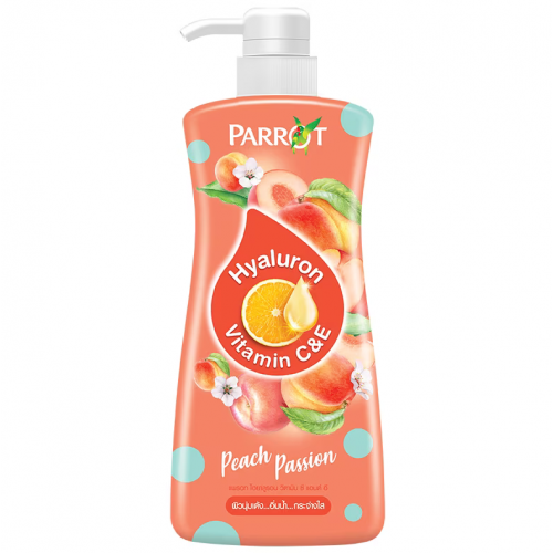 Parrot Bath Serum Vitamin Peach Booster 450ml.