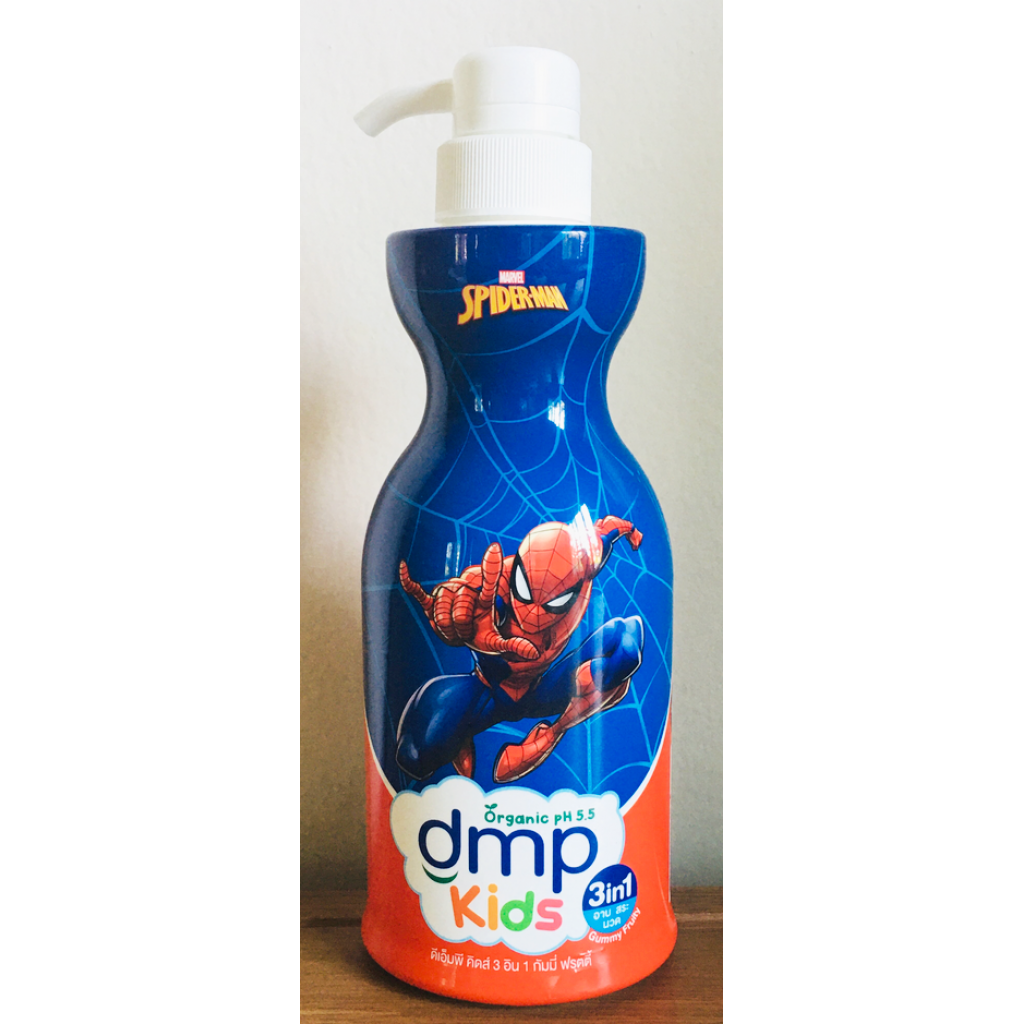 DMP Kids 3 In 1 Gummy Fruity Bath 400ml.