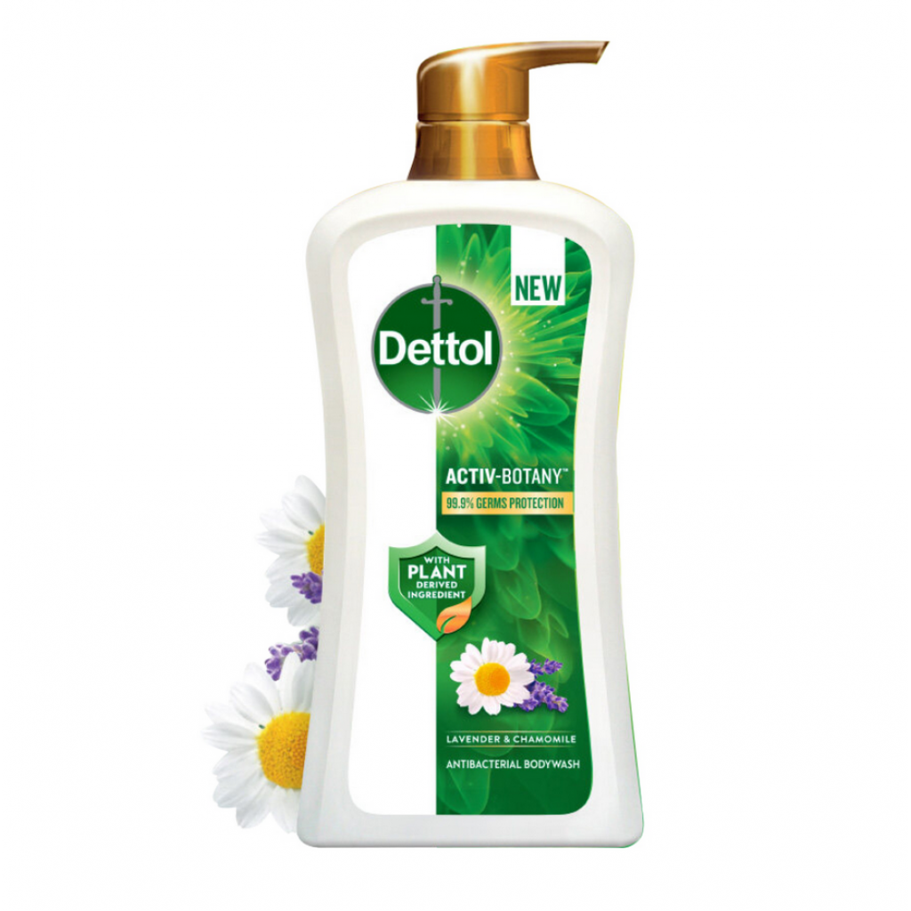 Dettol Shower Gel Onzen Activ Botany White Camelia and Lavender 450g.