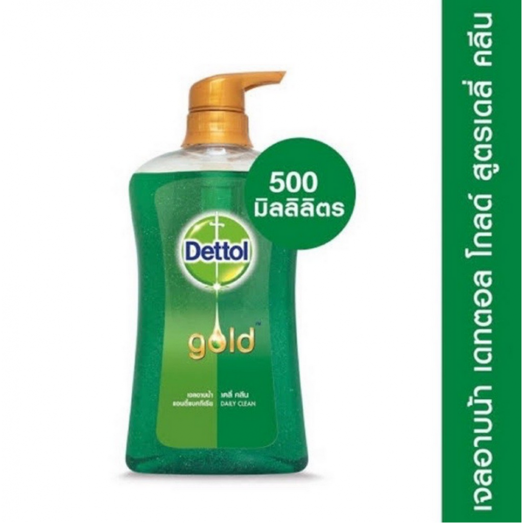 Dettol Gold Daily Clean Shower Gel 500ml.