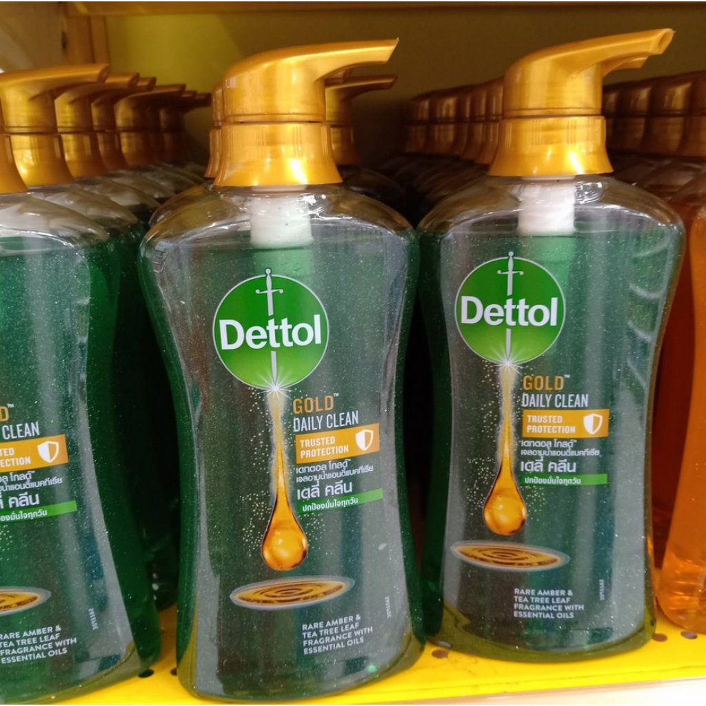 Dettol Gold Daily Clean Shower Gel 500ml.