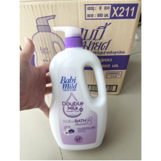 Babi Mild Double Milk Protein Plus Bath 800ml.