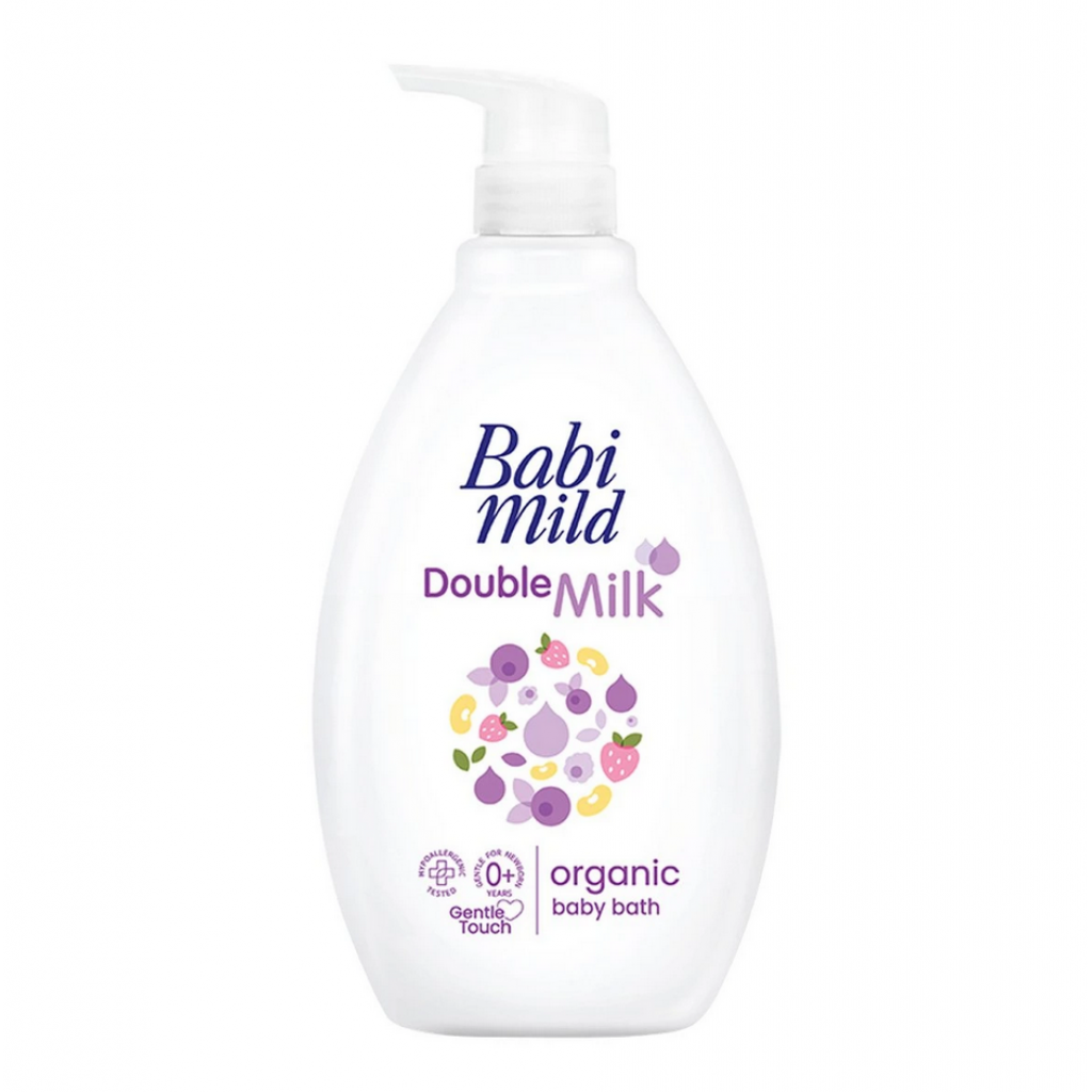 Babi Mild Double Milk Protein Plus Bath 800ml.