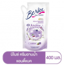 Benice Lavender Cherry Shower Cream Refill 400ml.