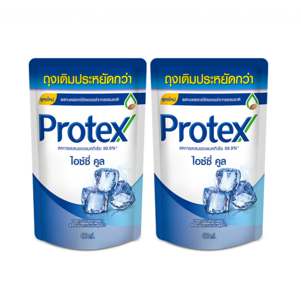 Protex Icy Cool Cream Bath 400ml.Refill