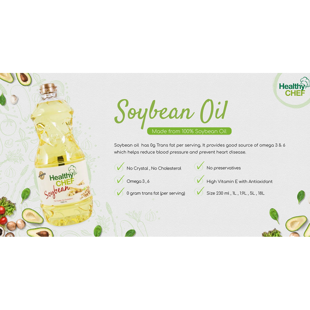 Healthy Chef Soybean Oil 1.9 Liter