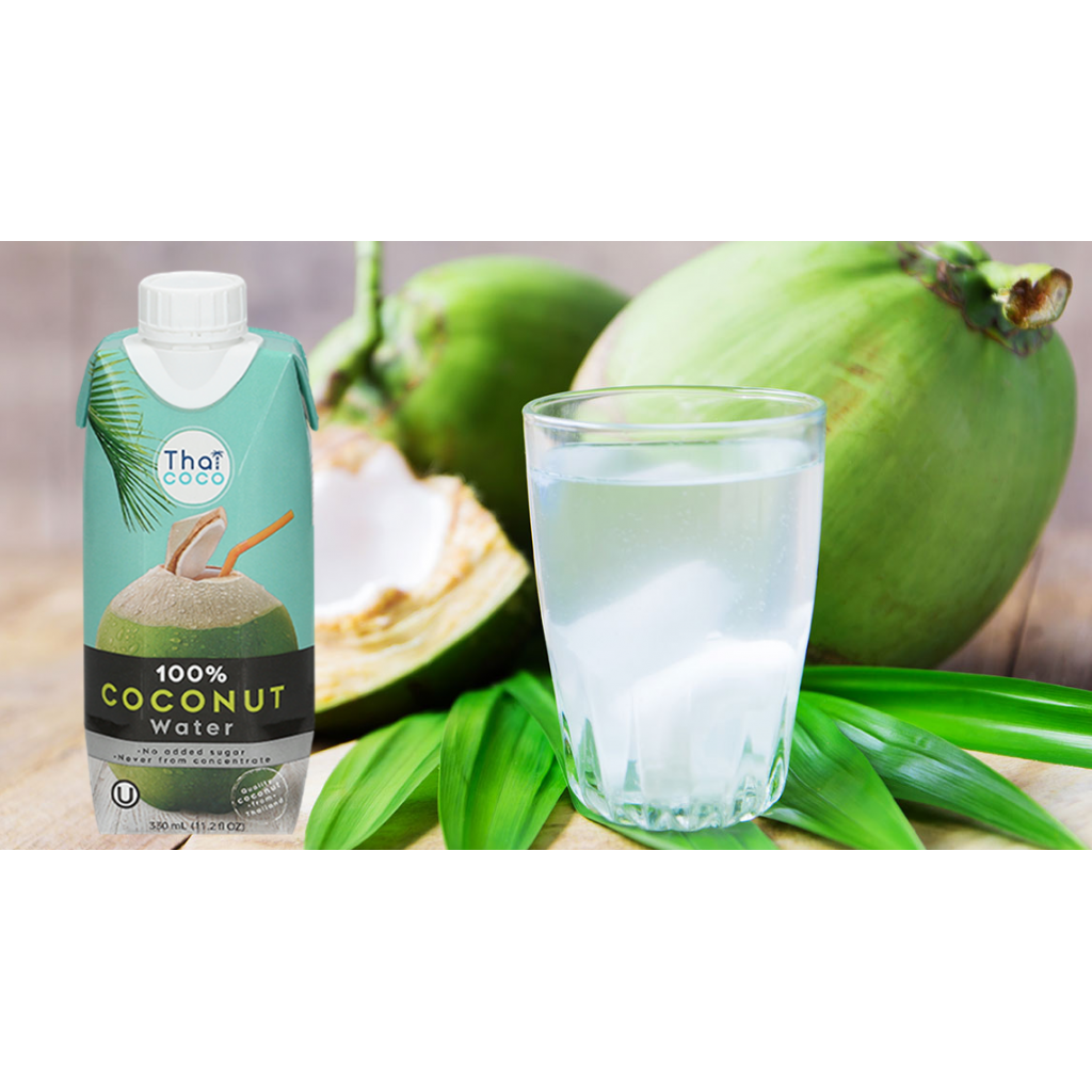 100% UHT Coconut water 500 ml. (prisma)