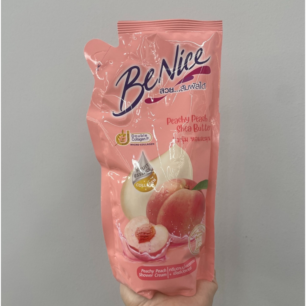 BeNice Shower Cream Peachy Peach Shea Butter 400ml