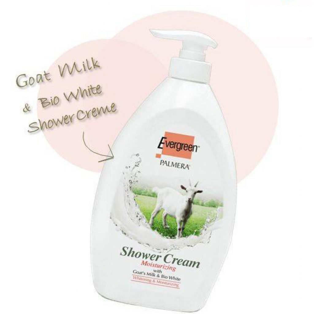 Evergreen Bath Milk and Bio White 1ltr.