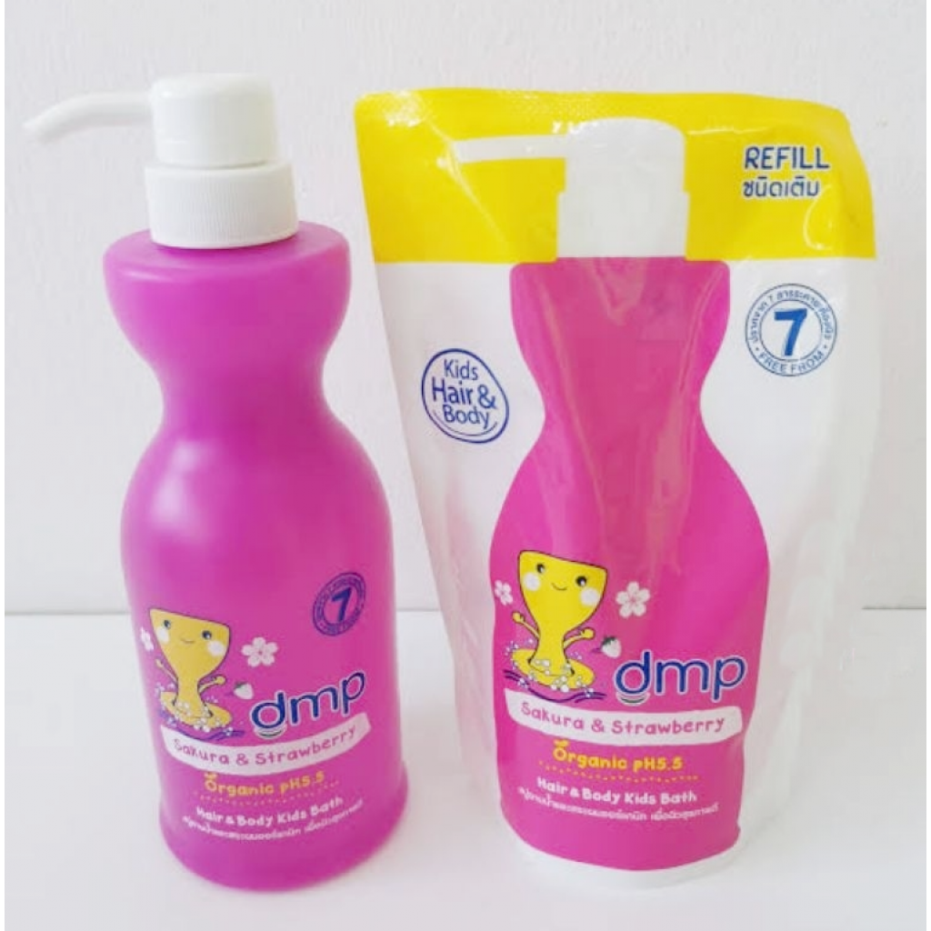 DMP Sakura and Strawberry Baby Bath 480ml.