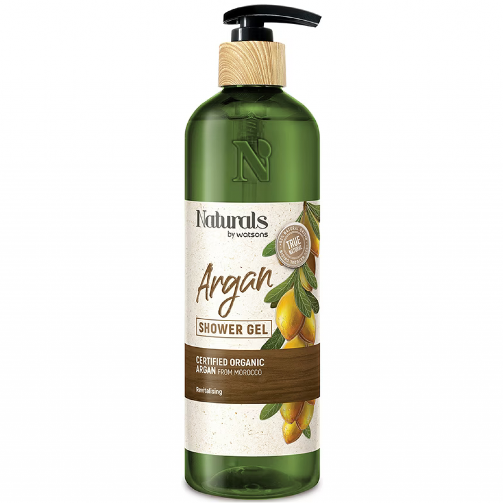 Naturals By Watsons Argan Shower Gel 490ml.