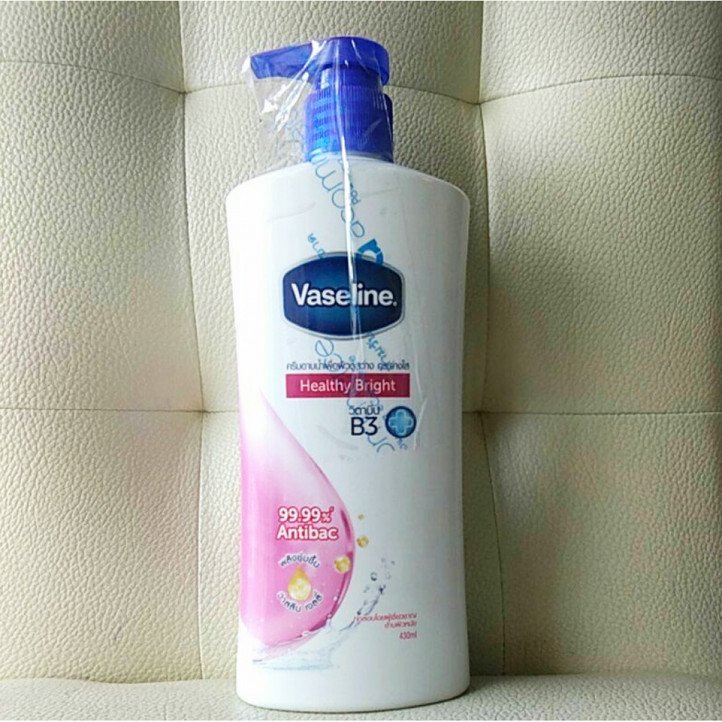 Vaseline Body Wash Healthy Bright 400ml. Pack 2