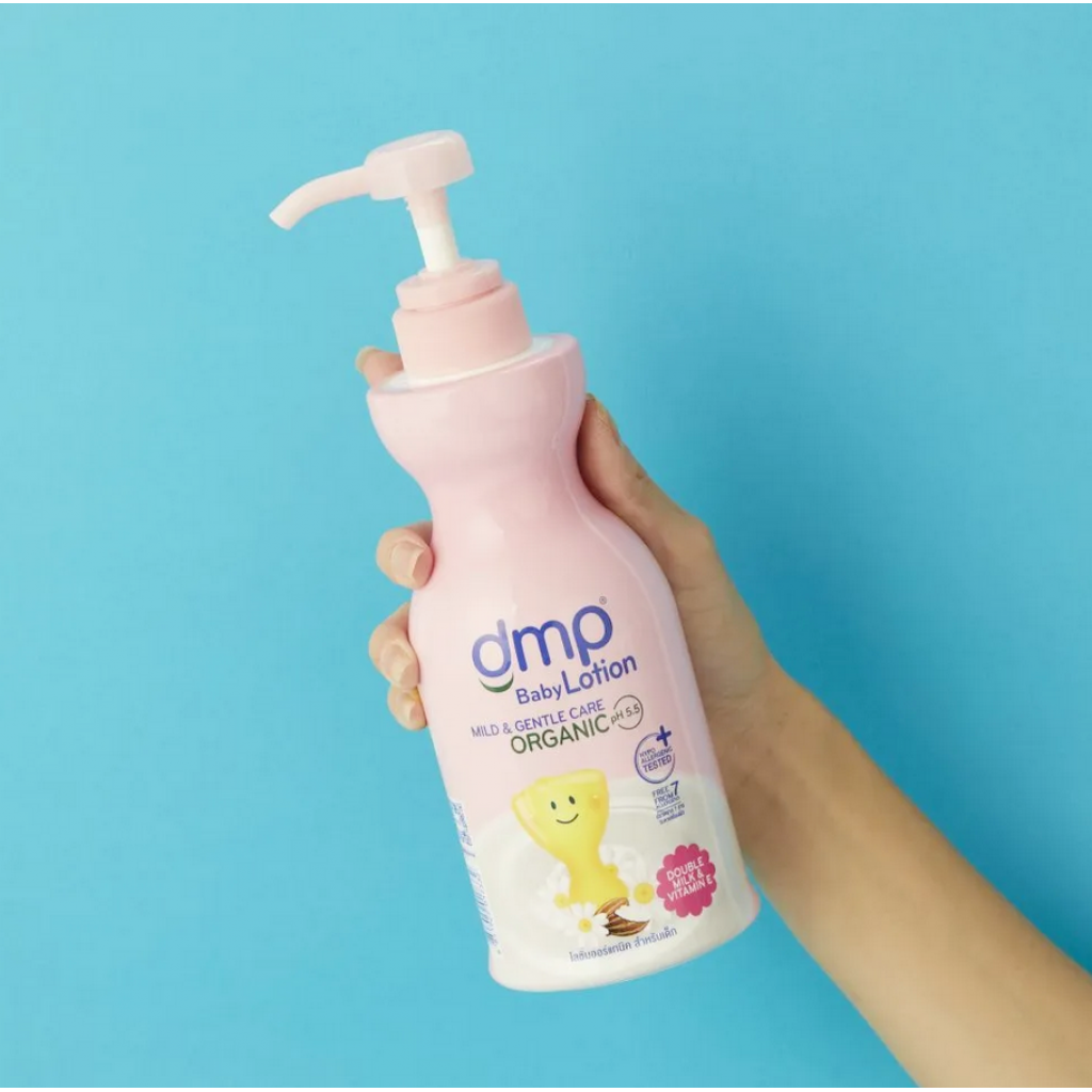 Dmp Ultra Moist Double Milk Baby Lotion 480ml.