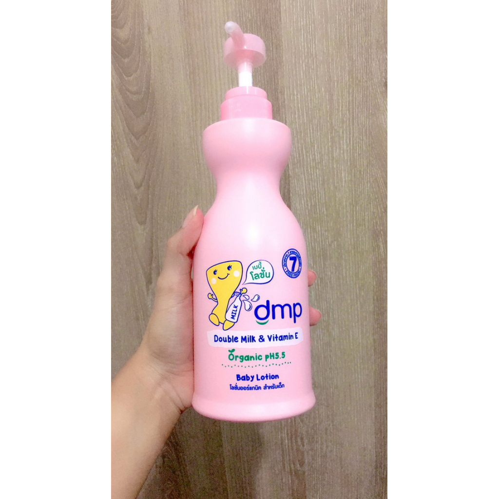 Dmp Ultra Moist Double Milk Baby Lotion 480ml.