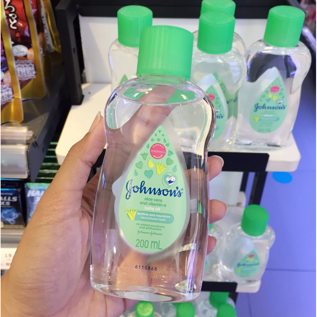 Johnson Baby Oil Aloe Vitamim E 200ml.