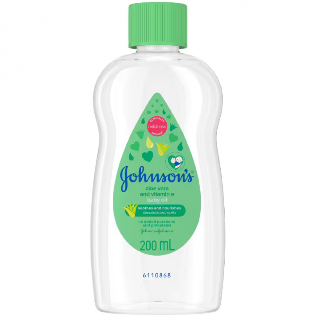 Johnson Baby Oil Aloe Vitamim E 200ml.