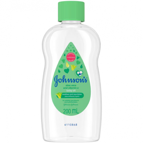 Johnson Baby Oil Aloe Vitamim E 200ml.