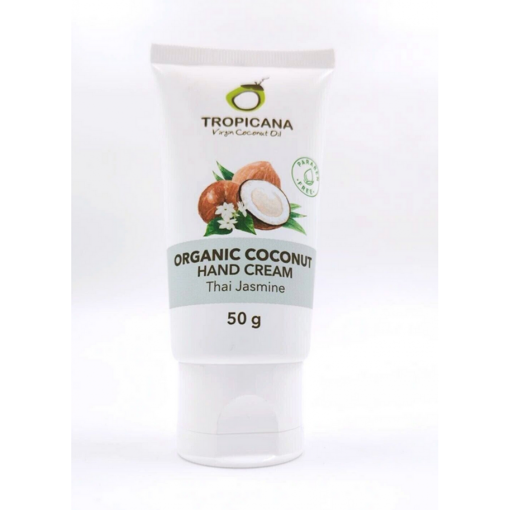 Tropicana Thai Jasmine Coconut Oil Hand Cream 50g.