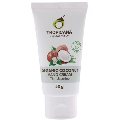 Tropicana Thai Jasmine Coconut Oil Hand Cream 50g.