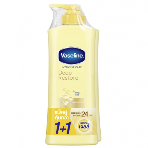 Vaseline Deep Restore Body Lotion 300ml. Pack 2