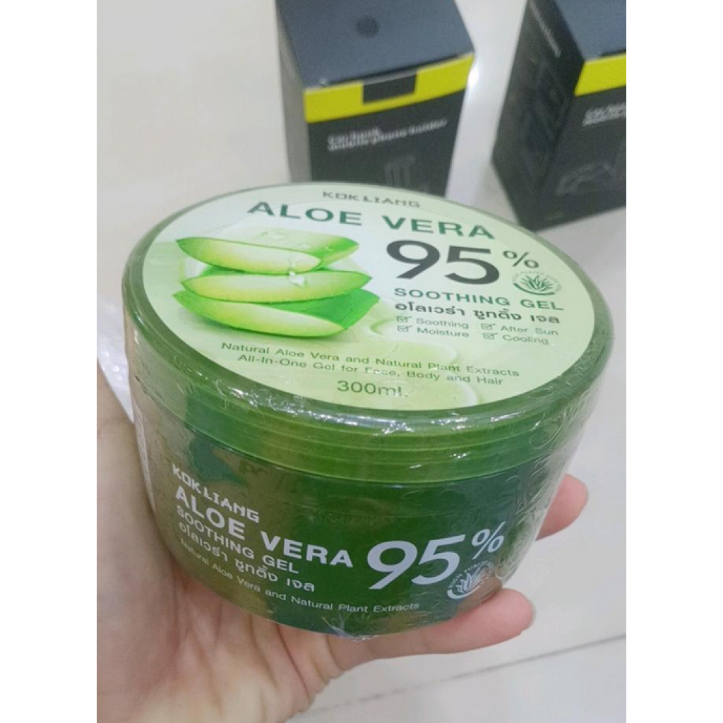 Kokliang Aloe Vera Soothing Gel 95percent 300ml.