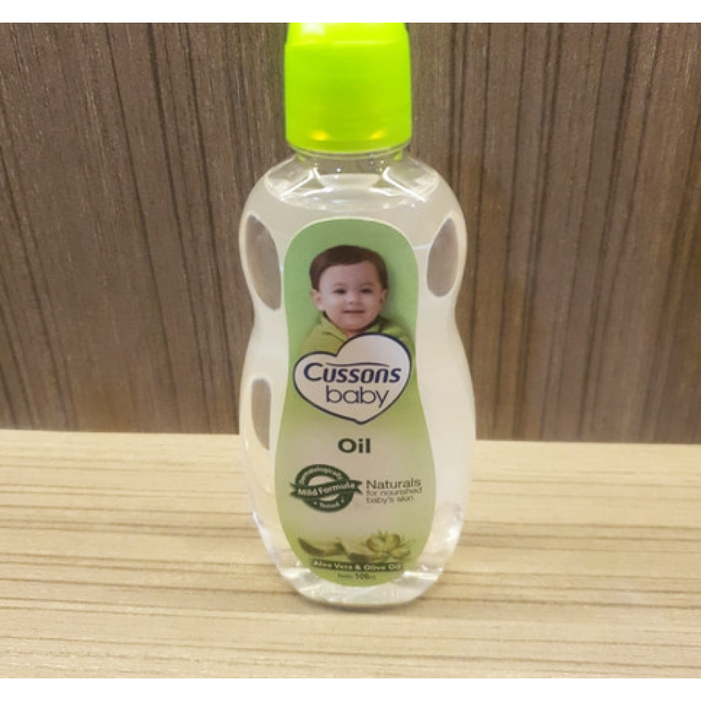 Cussons Baby Oil Green 200ml.Pack 1Free 1