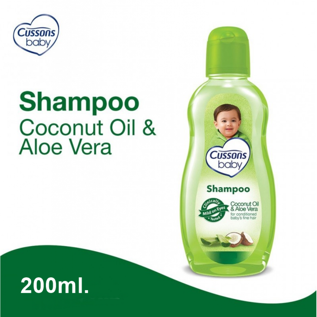 Cussons Baby Oil Green 200ml.Pack 1Free 1