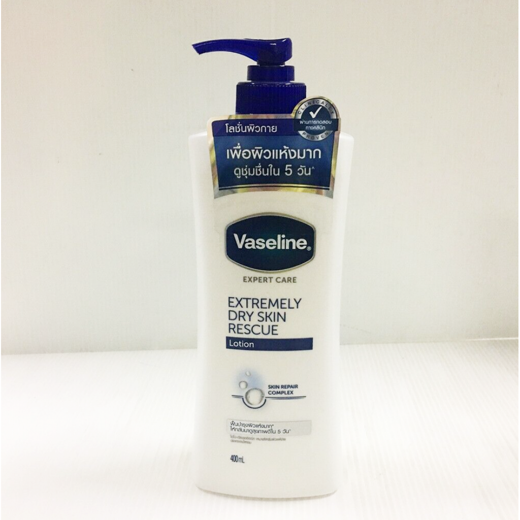 Vaseline Extremely Dry Skin Rescue Lotion 400ml.