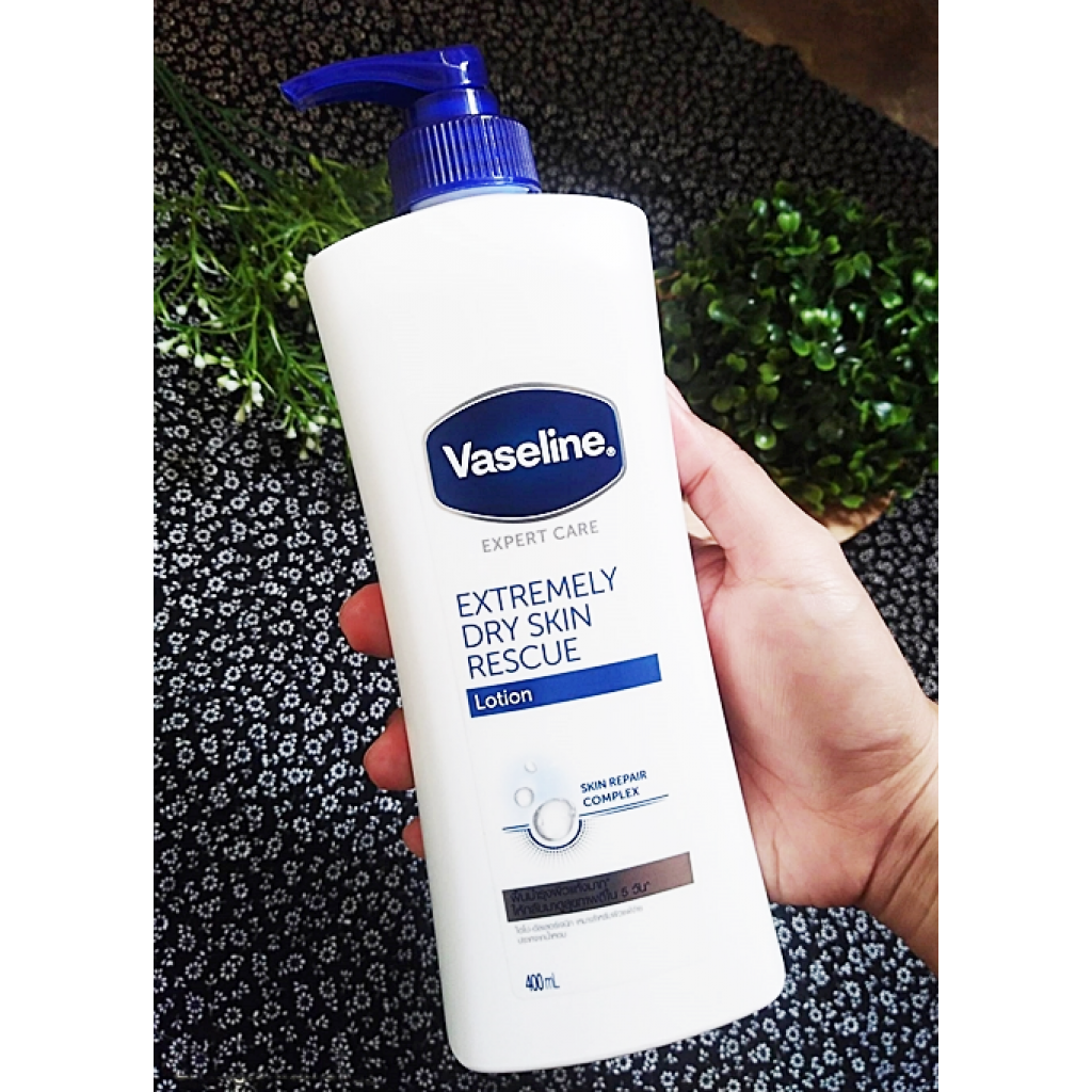 Vaseline Extremely Dry Skin Rescue Lotion 400ml.