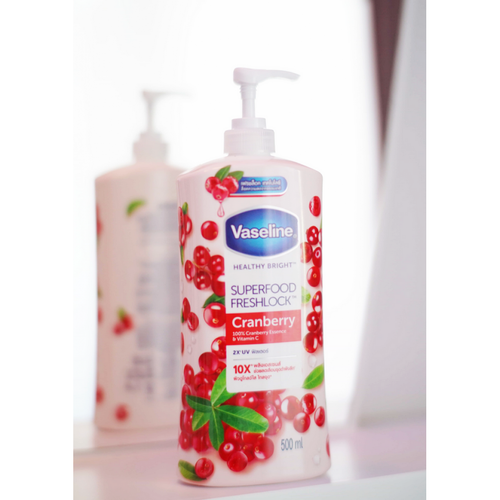 Vaseline Superfood Freshlock Cranberry Lotion 500ml