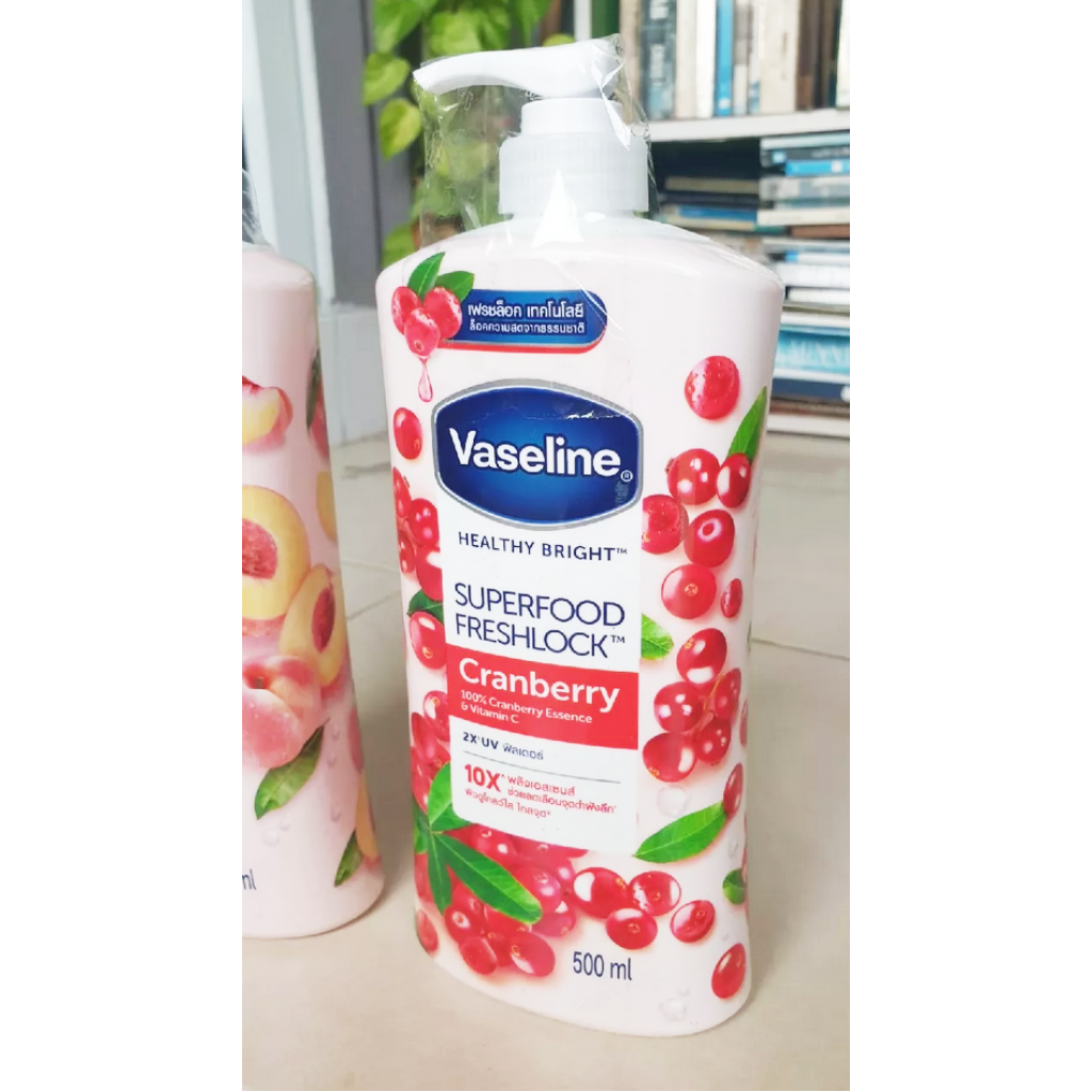 Vaseline Superfood Freshlock Cranberry Lotion 500ml