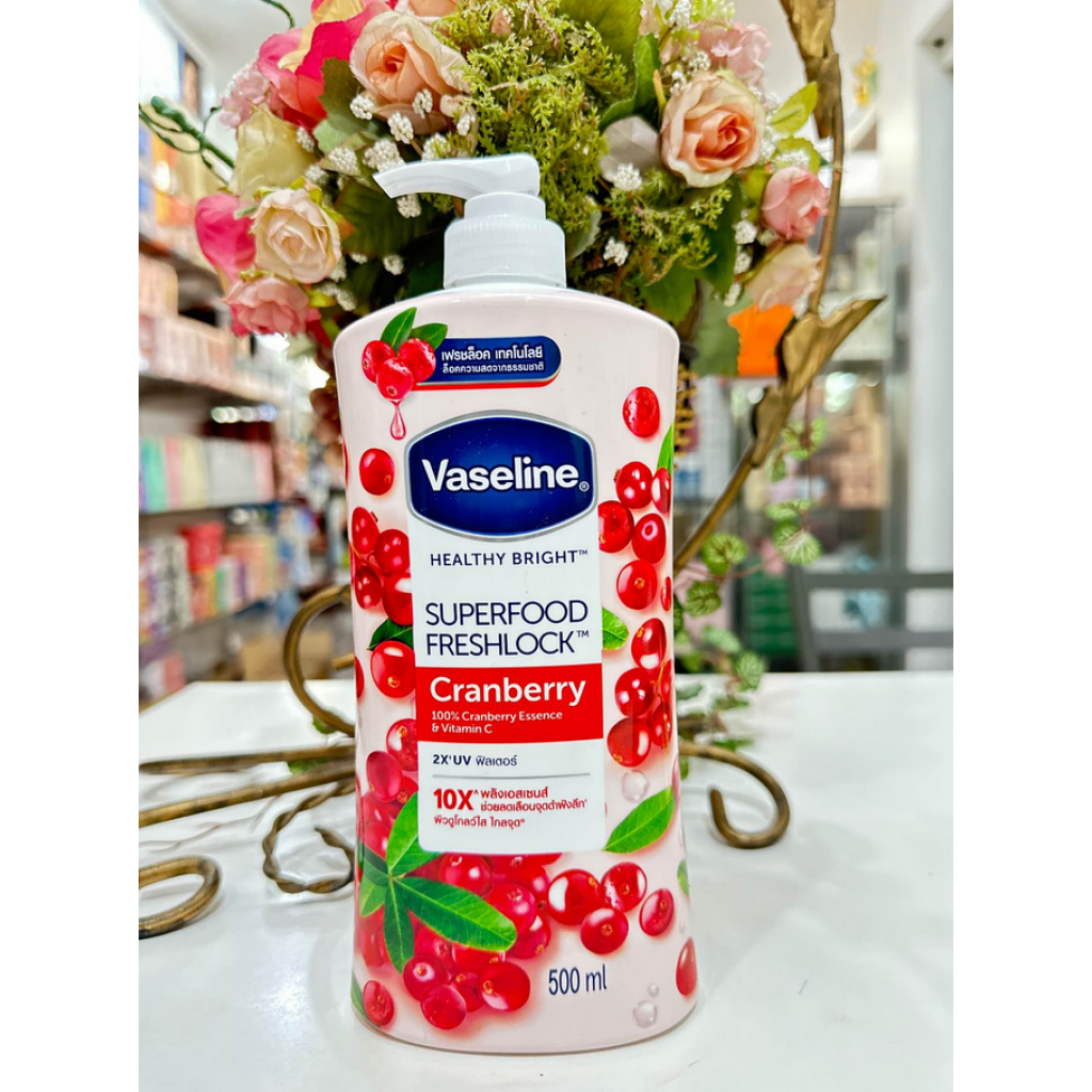 Vaseline Superfood Freshlock Cranberry Lotion 500ml