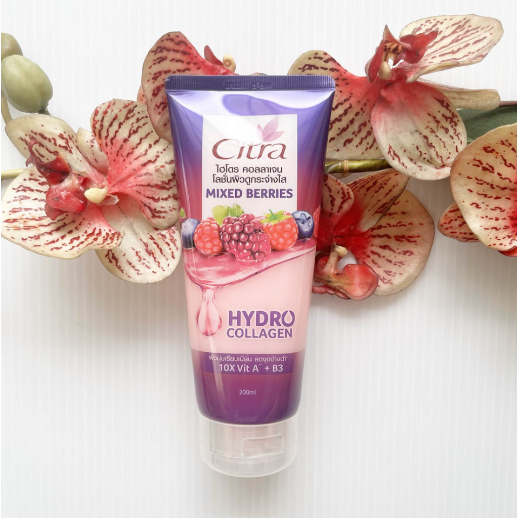 Citra Hydro Collagen Bright Mixed Berries Lotion 200ml.