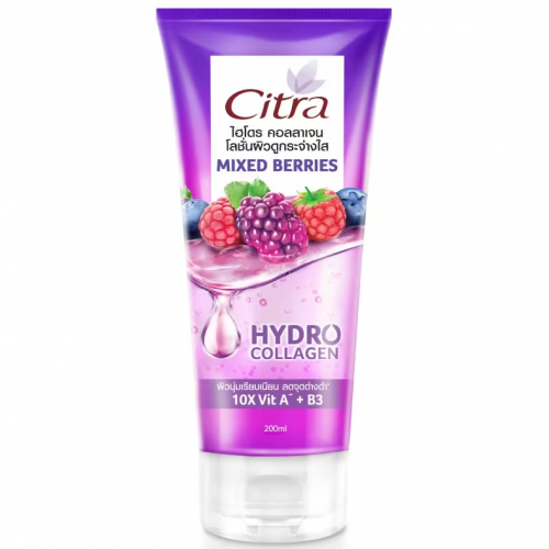 Citra Hydro Collagen Bright Mixed Berries Lotion 200ml.