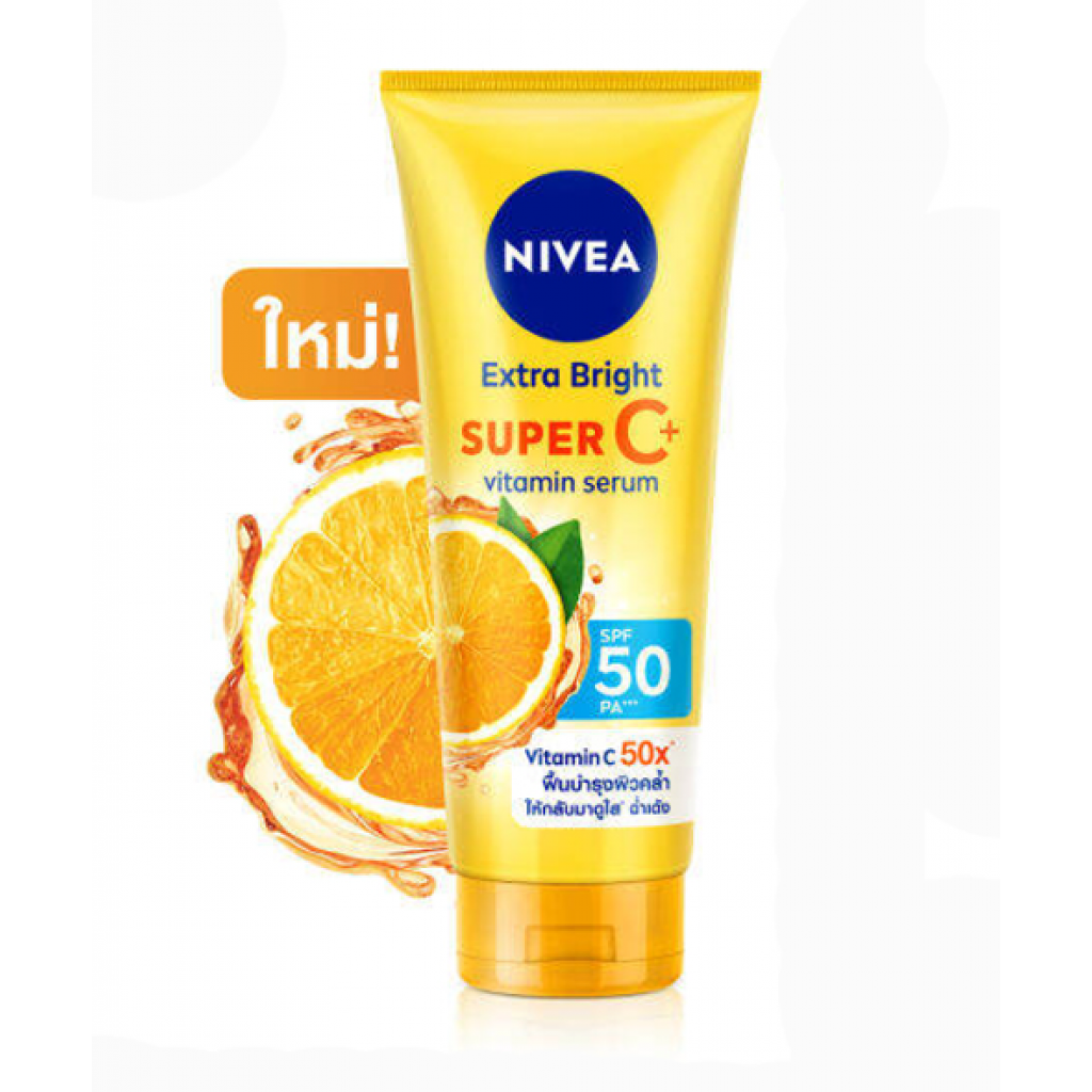 Nivea Extra Bright Super C Plus Serum 320ml.