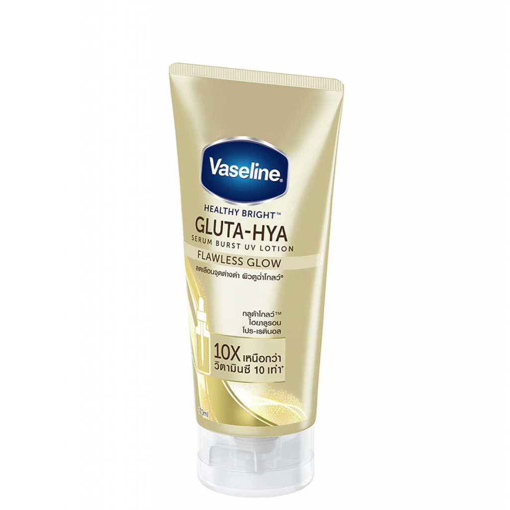 Vaseline Gluta Hya Burst UV Flawless Glow Serum 300ml.