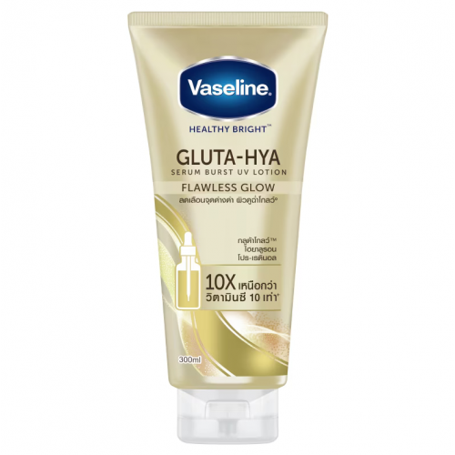 Vaseline Gluta Hya Burst UV Flawless Glow Serum 300ml.