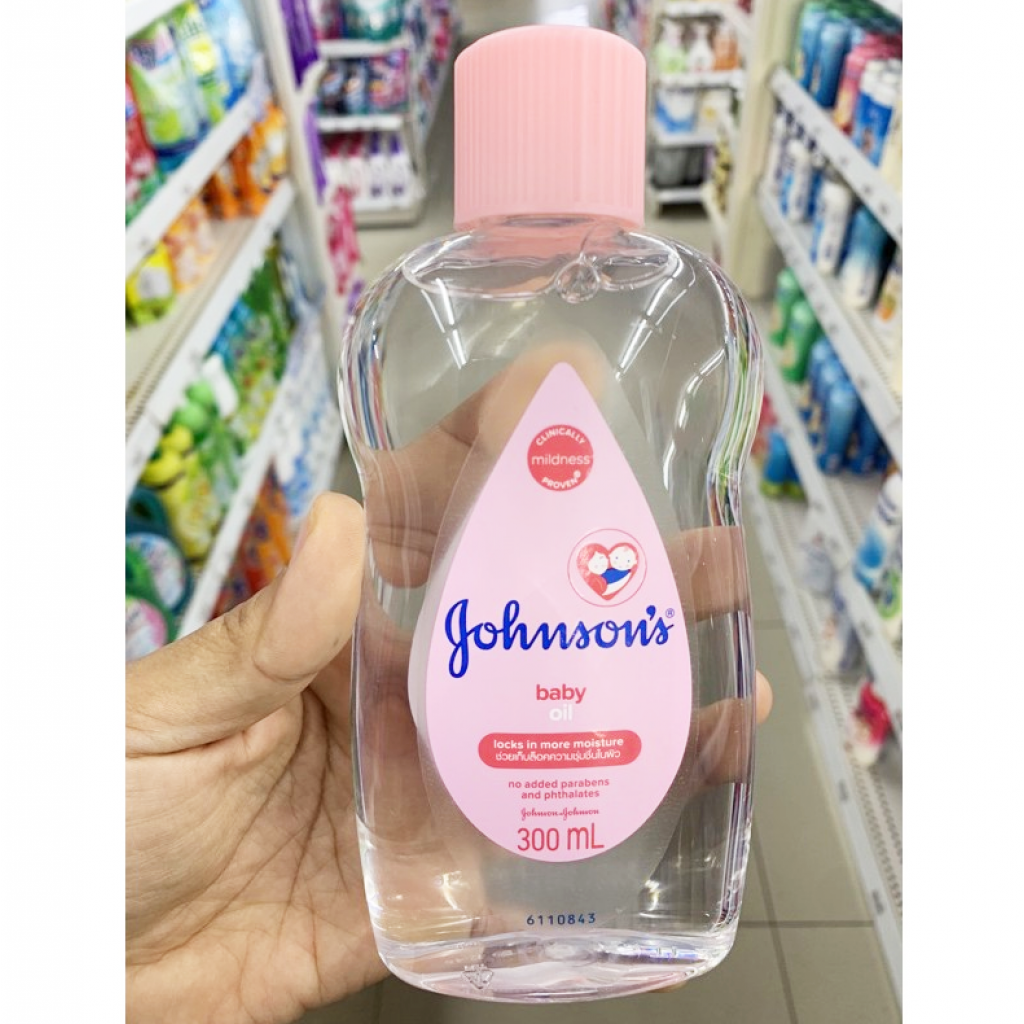 Johnson Baby Oil Pink 300ml