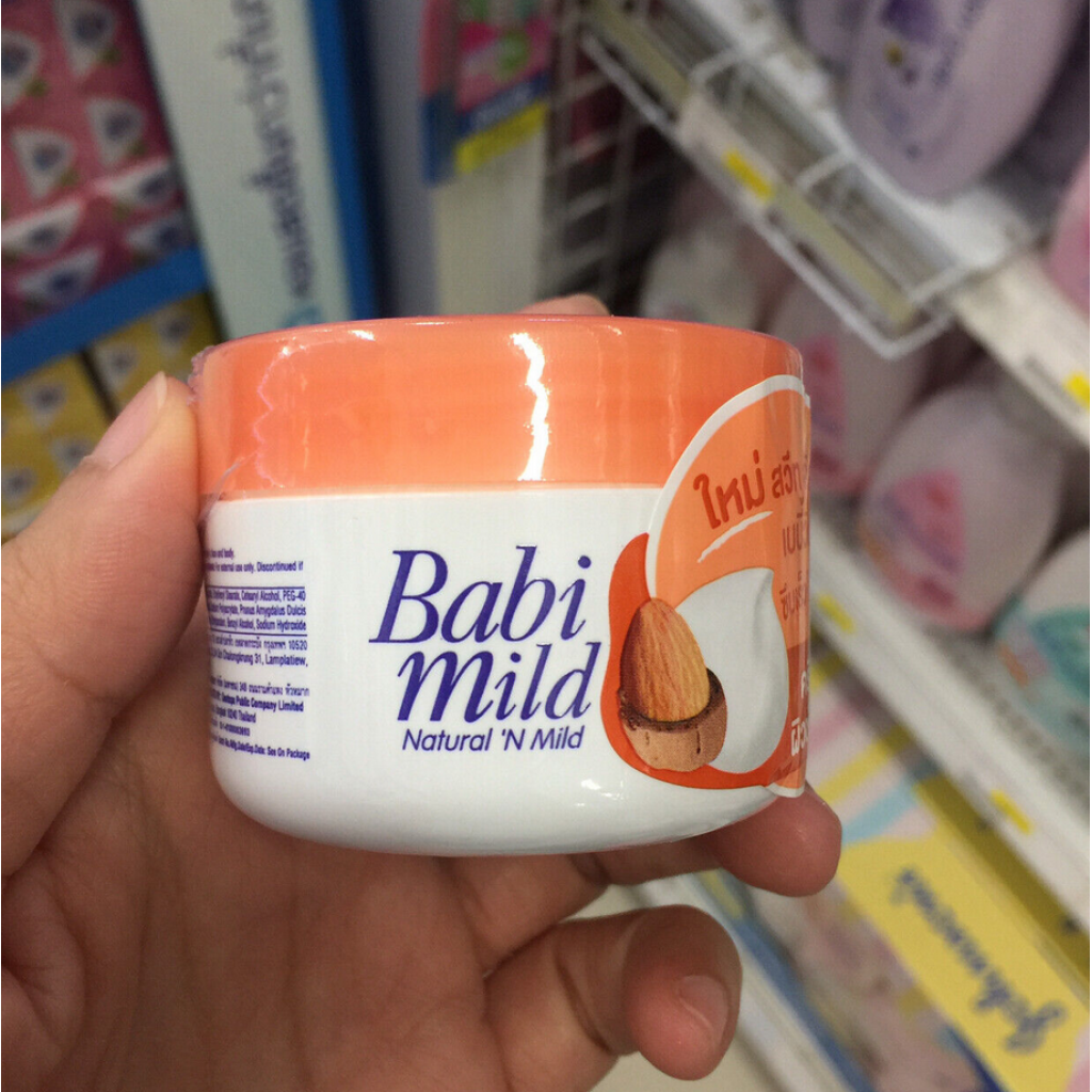 Babi Mild Ultra Mild Sweet Almond Baby Whipped Cream 50g