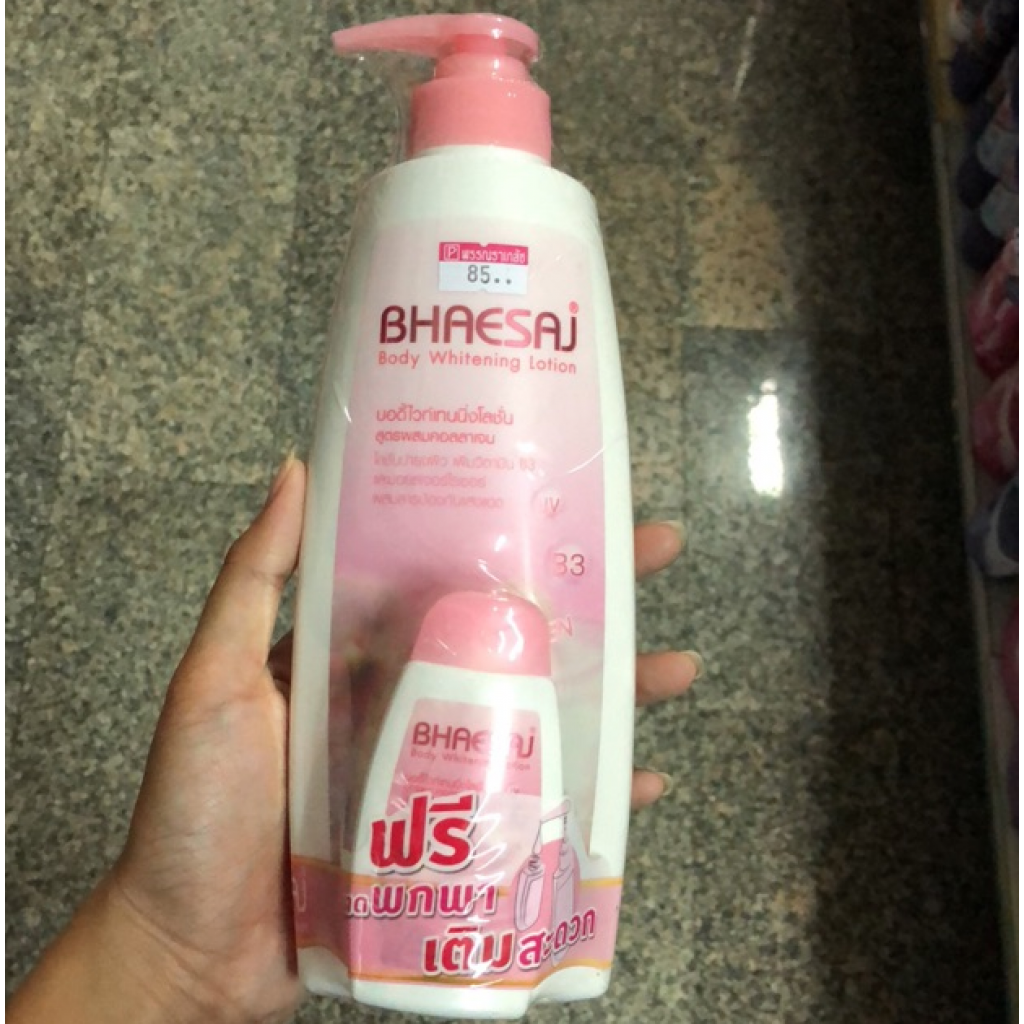 Bhaesaj Whitening Collagen Body Lotion 400ml