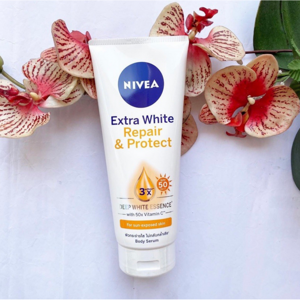 Nivea Extra White Repair and Protect Body Serum SPF50 320ml